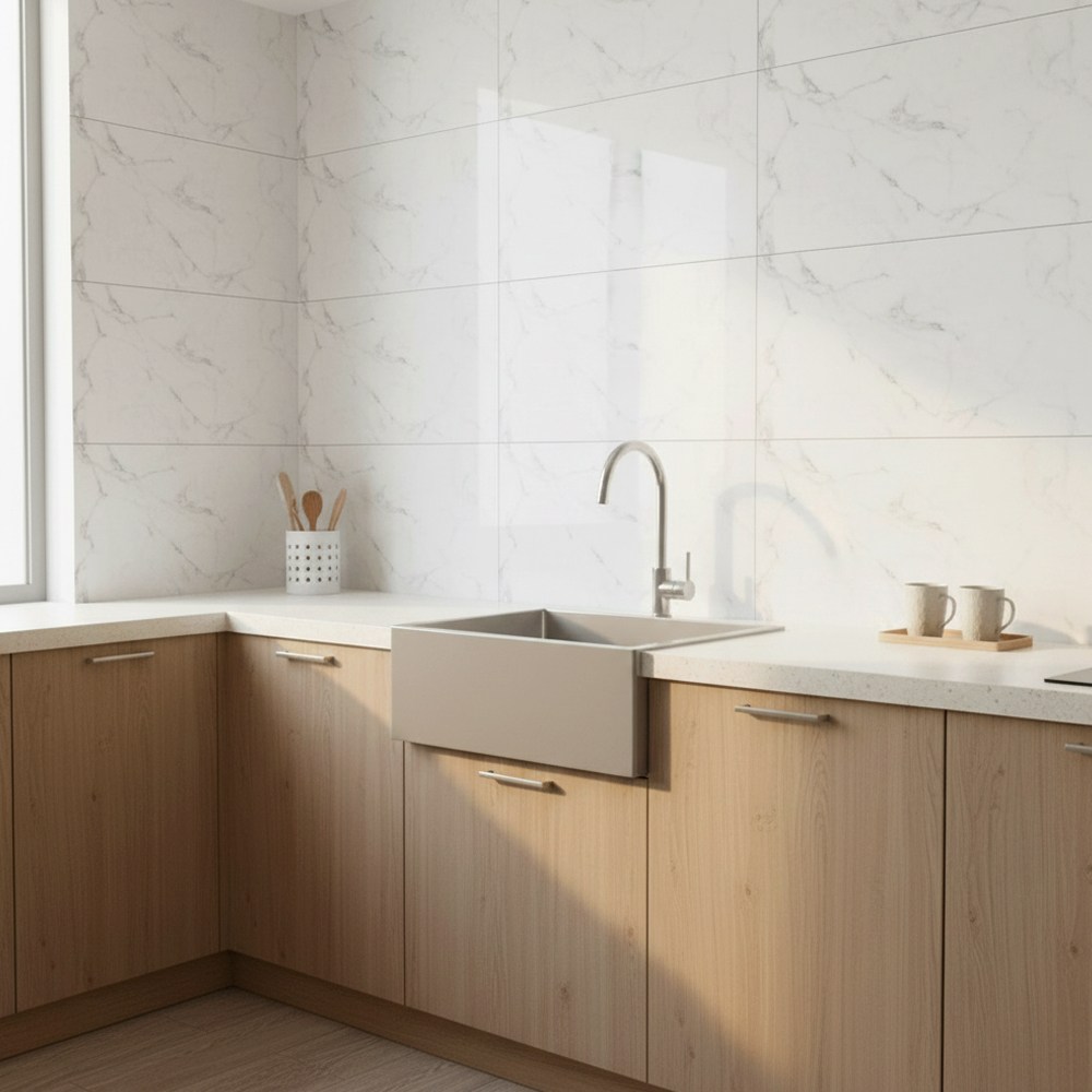 대리석 타일 폼블럭 마블 스티커 10장 세트, 10개, 화이트마블 18,500원