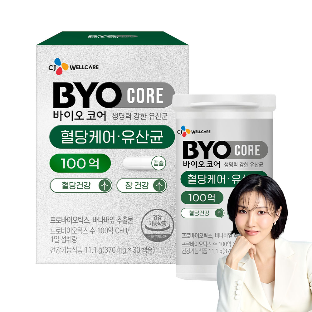 바이오코어 혈당케어 유산균, 30회분, 11.1g, 1박스 34,260원