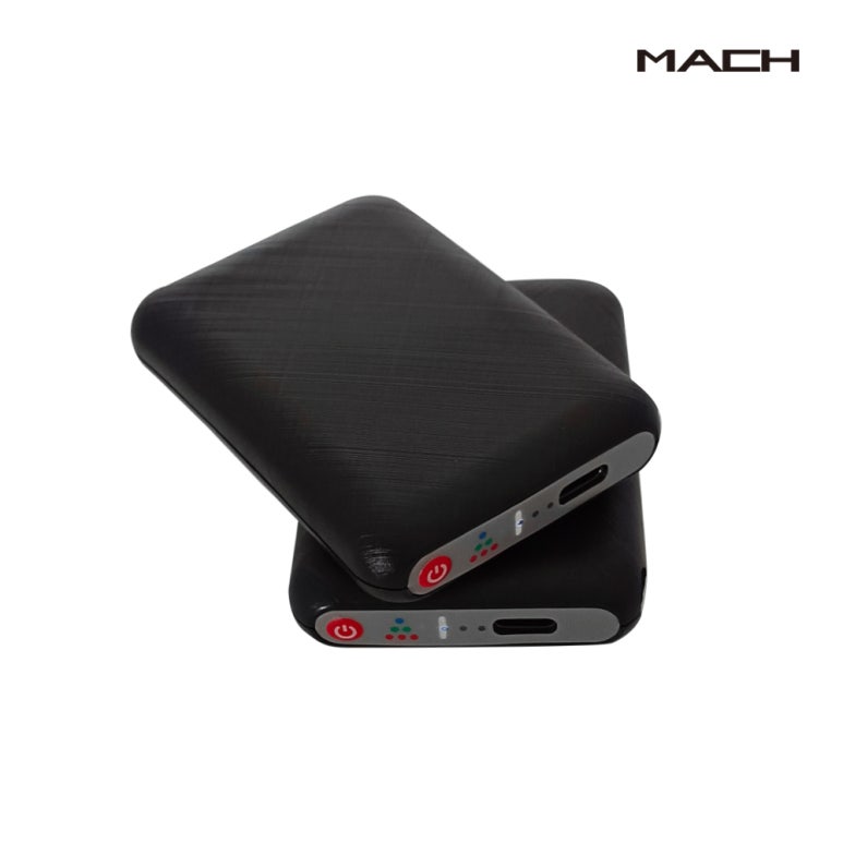 MACH B013 미니사이즈 발열제품 보조배터리 2개 1세트 C타입 5000mAh 발열조끼 장갑 목도리 양말 선풍기조끼 전자기기 호환용 과전압보호 과전류보호 24,900원
