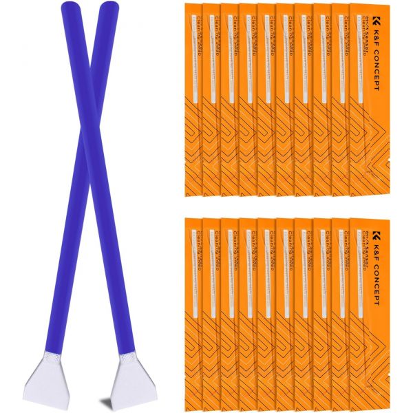 KF CONCEPT 6개 세트 풀프레임 센서 클리닝 스왑 DSLR SLR 디지털 카메라 건조 CCD CMOS 클린 니콘 소니 캐논 호환 24mm x 20mm 54,100원