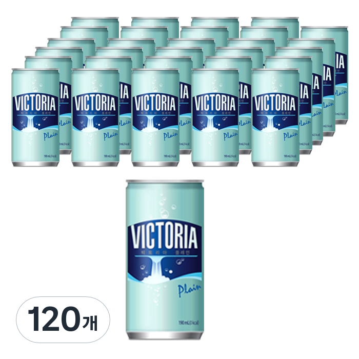 웅진빅토리아 탄산수 플레인, 190ml, 120개 39,800원