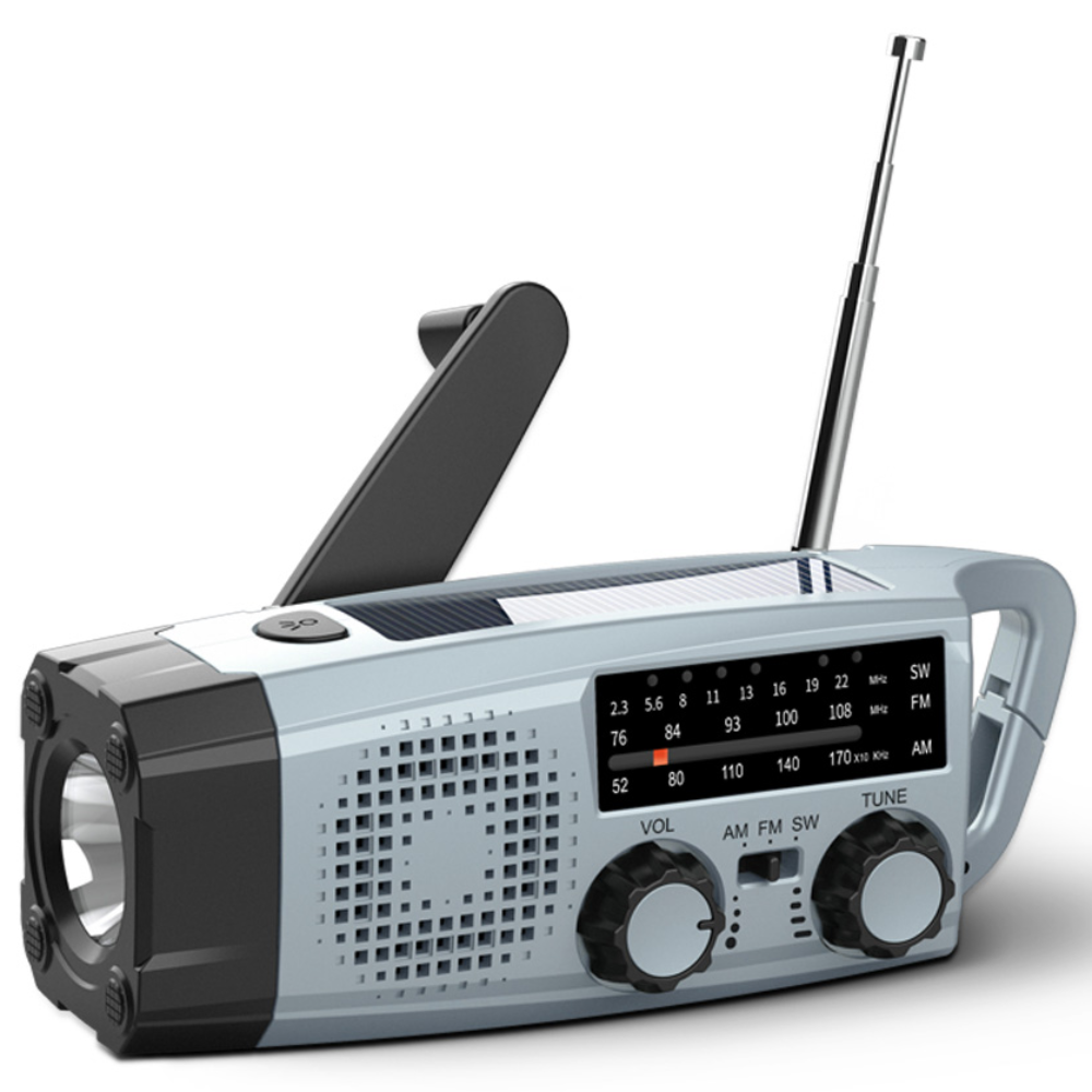 서바이복스 휴대용 재난용 라디오 크랭크 자가발전 태양열 LED랜턴 49,700원