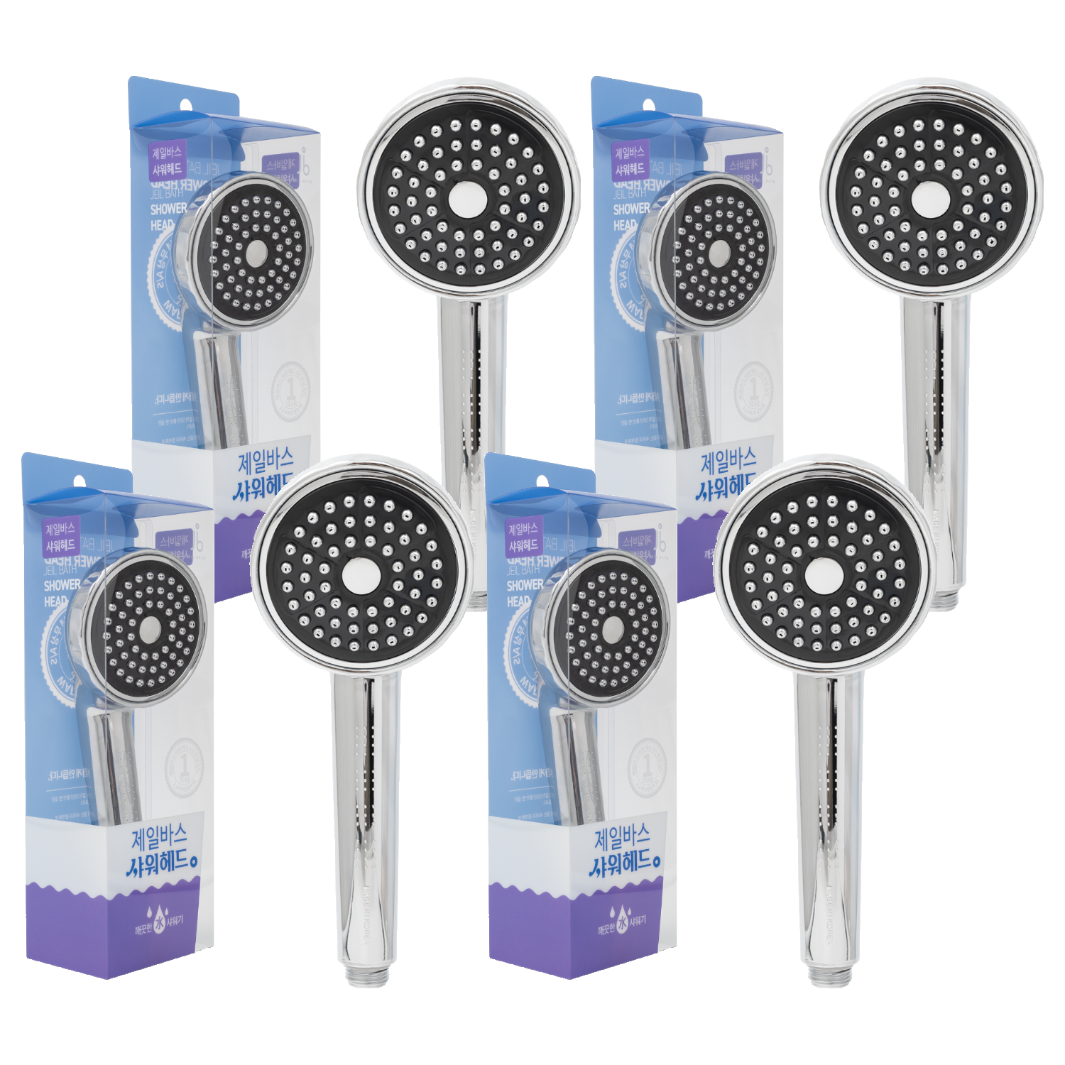 제일바스 아쿠아 샤워헤드 크롬 31,770원