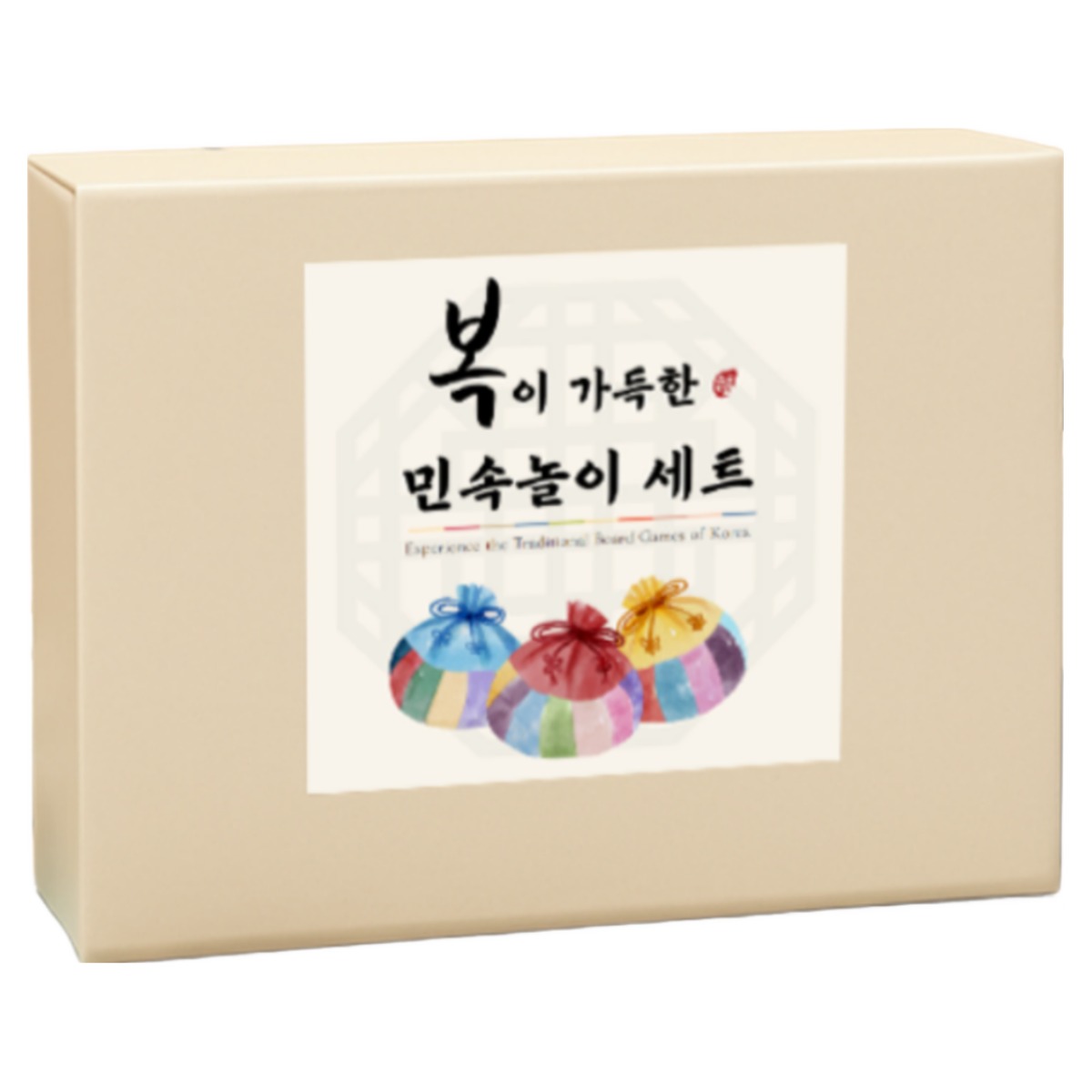 복이 가득한 민속놀이세트 전통놀이 윷놀이 제기차기 칠교놀이 공기놀이, 혼합색상, 1개 6,900원