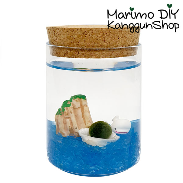 마리모 포함 키우기 바위돌고래 콜크자150ml 유리병 세트, 1개 5,200원