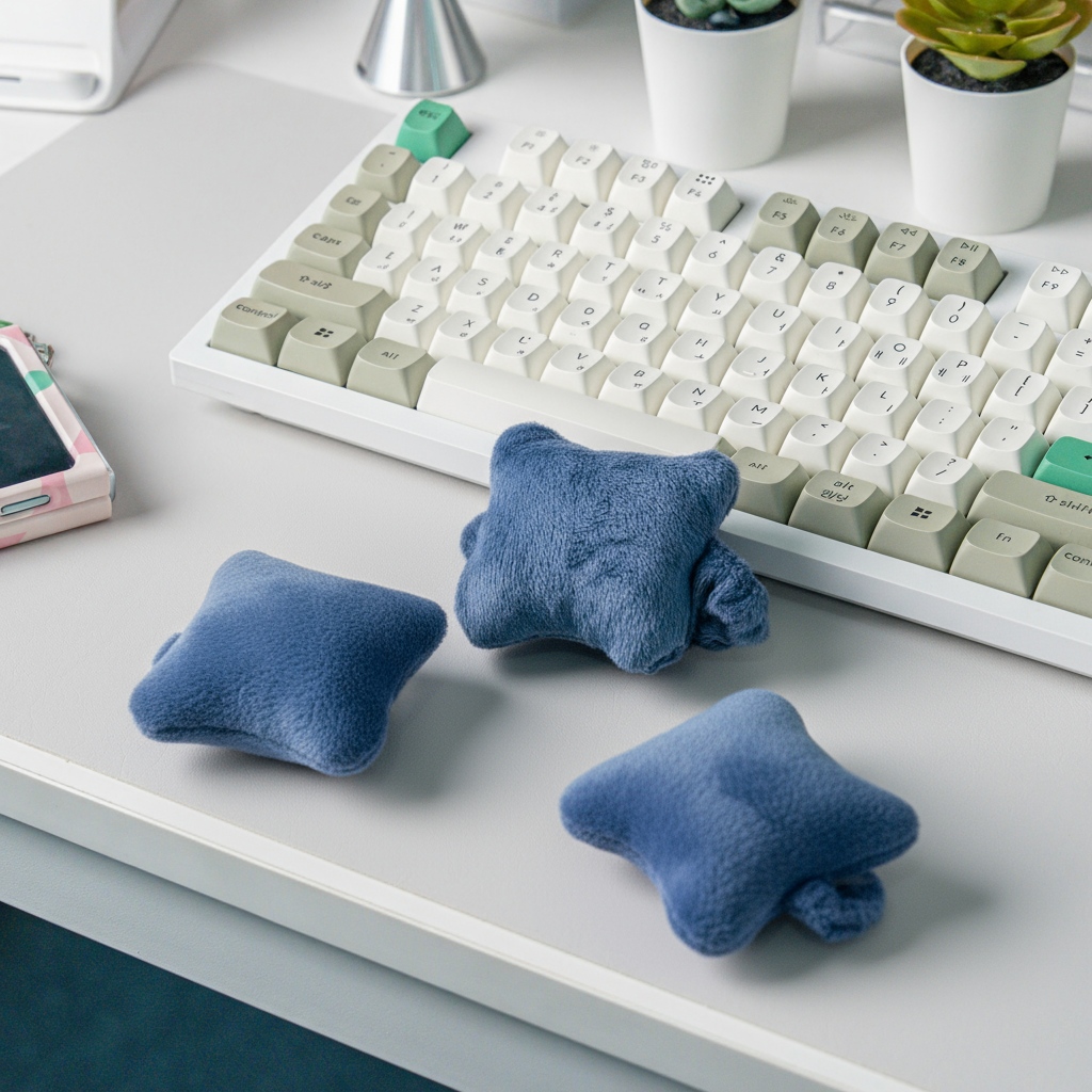 살림만렙 마우스 키보드 손목쿠션 받침대 패드 3P 7,480원