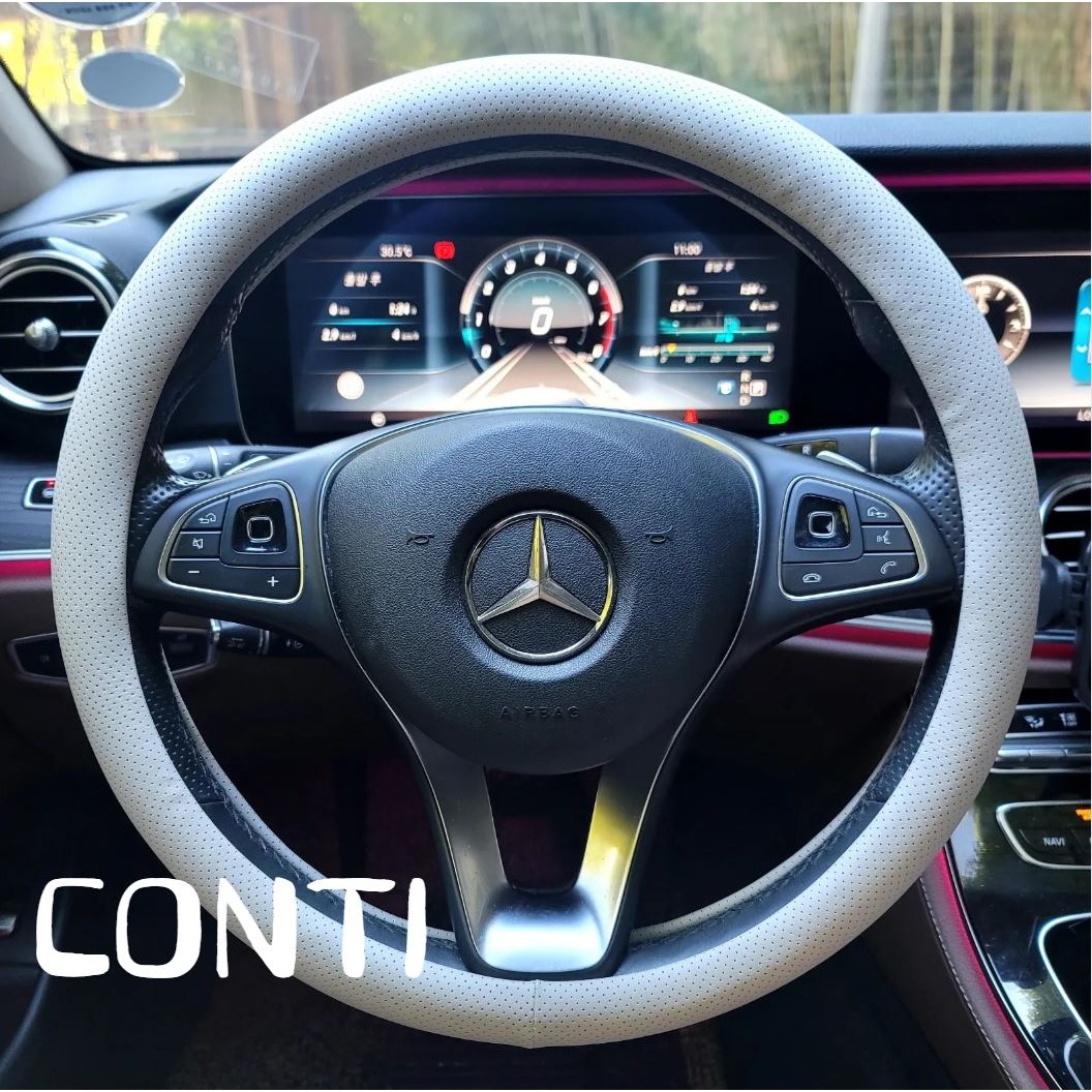 콘티 자동차 핸들커버 차량용 논슬립, 7. 타공 웜 그레이 17,900원