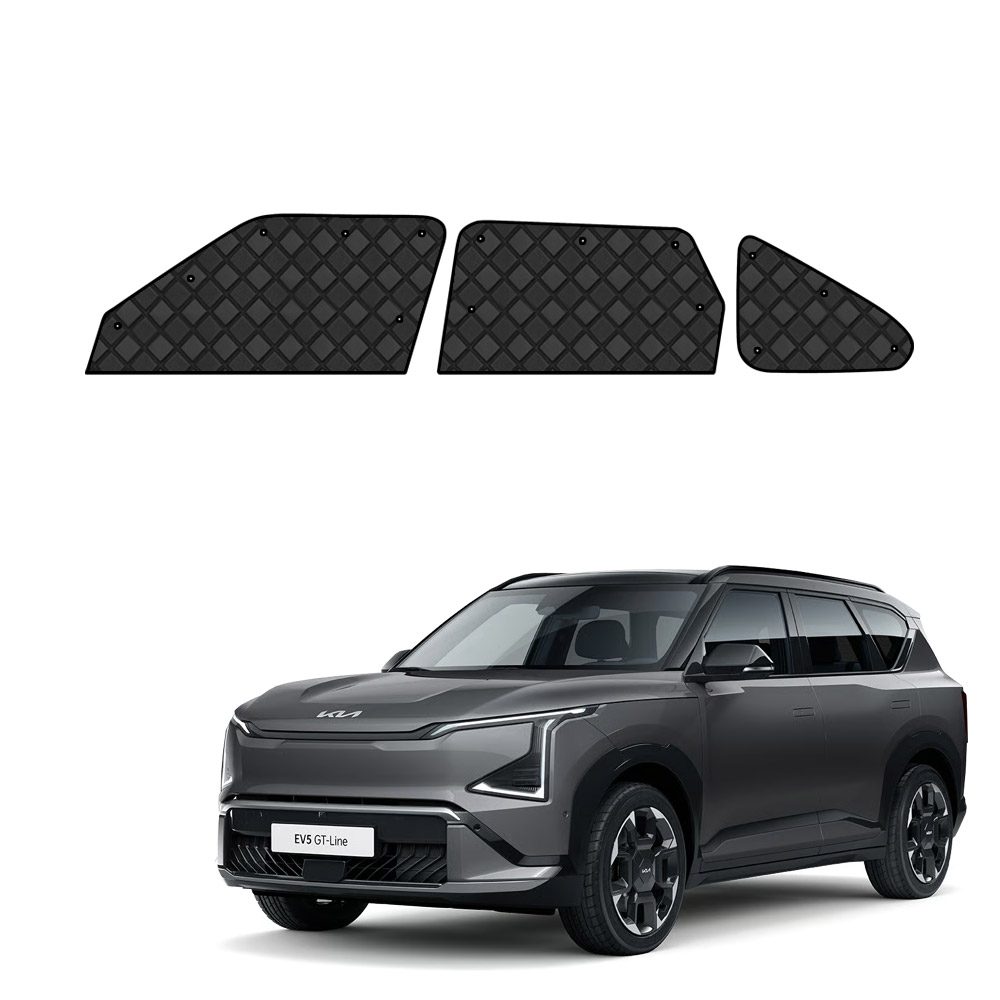 EV5 본투로드 하이브 캠핑 차박 커튼 차량 햇빛가리개 한대분, 블랙, 1개 33,100원