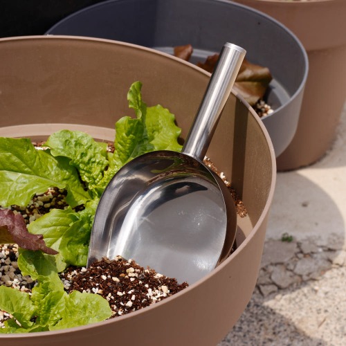 어플라워가드닝 라운드 스텐 모종삽 스테인리스 원예삽 꽃삽 2,420원