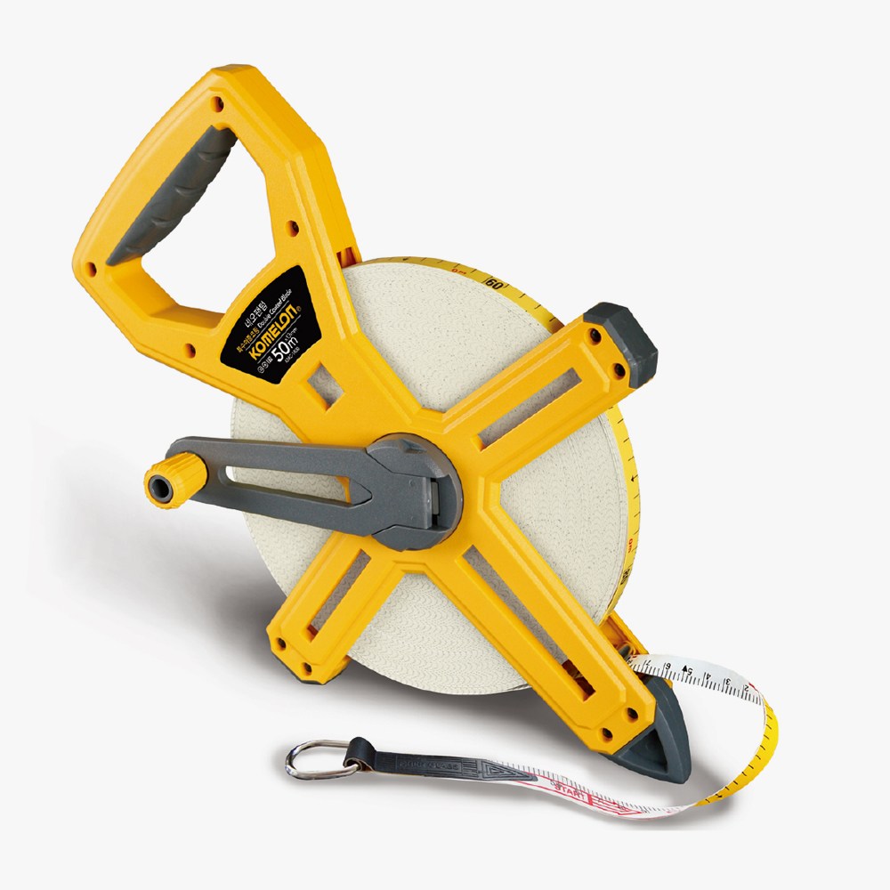 코메론 네오팬텀 줄자 KMC-1800 측량 공사 측정 화이버 수작업 100Mx13mm 77,030원