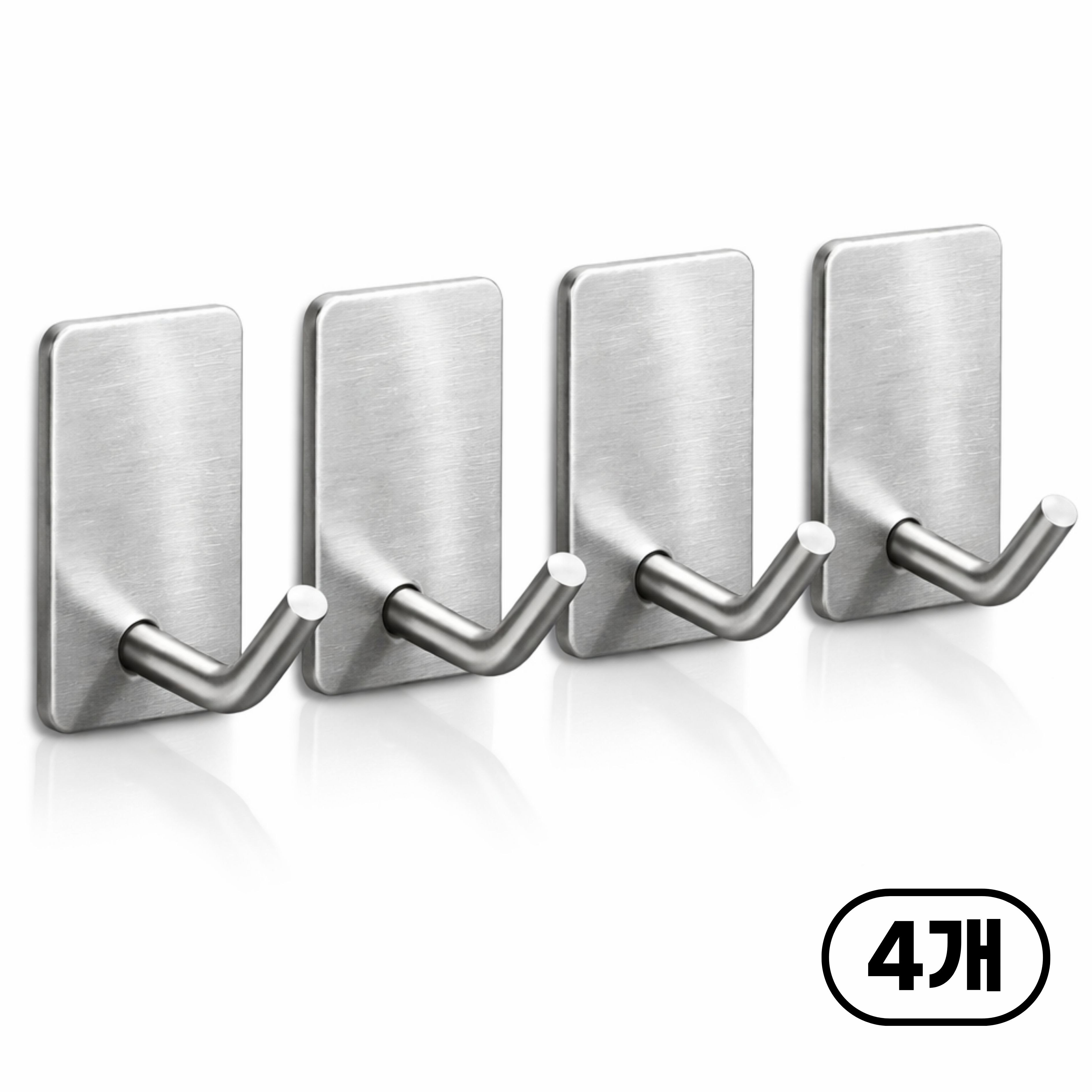 모아룬 다용도 스텐304 접착식 고리형 후크 3,700원