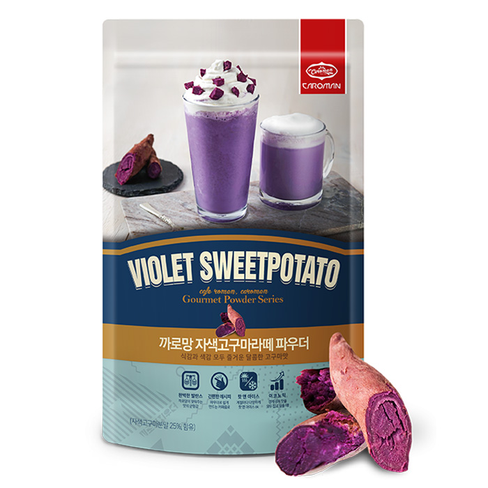 까로망 음료파우더 자색고구마라떼 25,590원