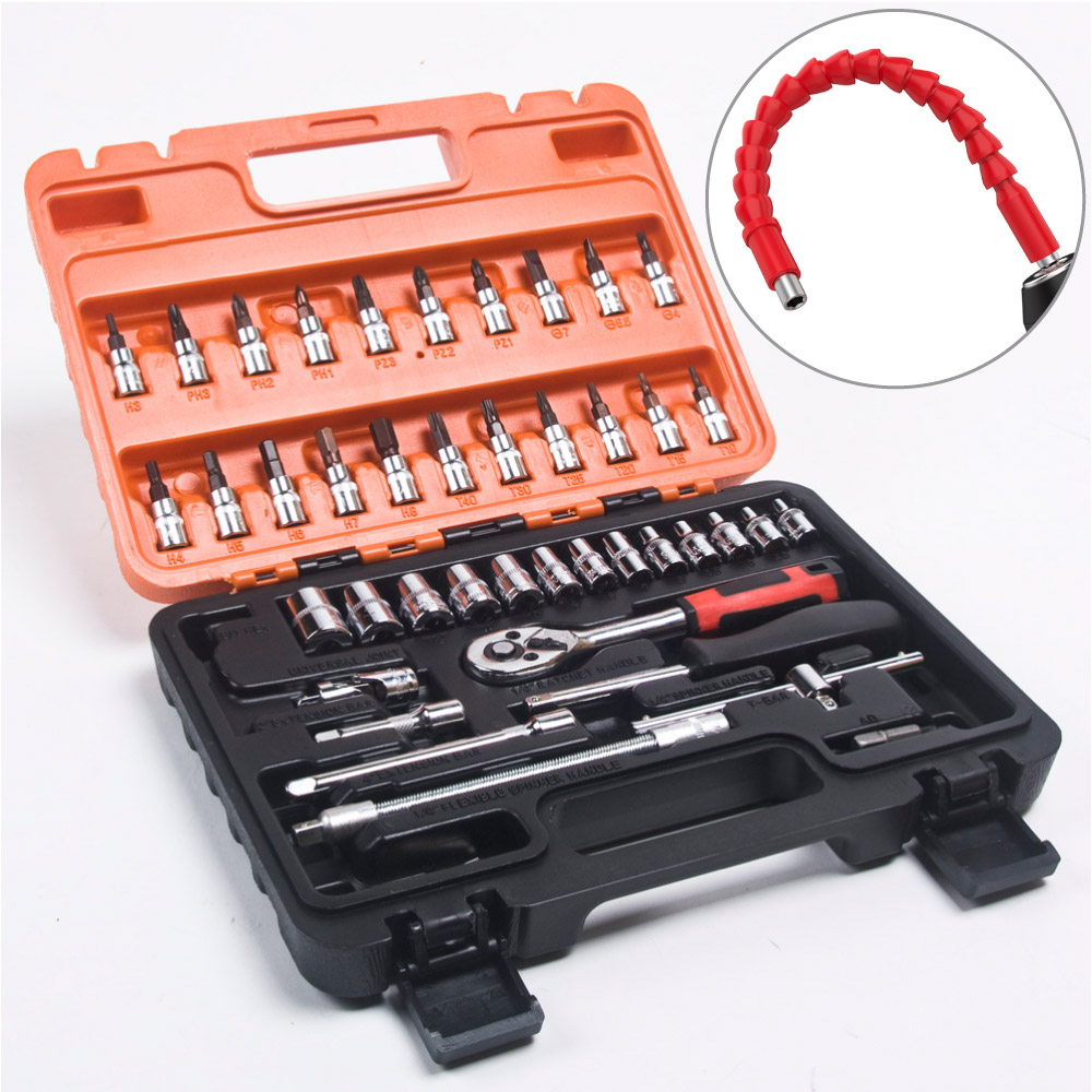 더블헥사곤 46종 공구세트 미니복스  소켓렌치+플렉시블 익스텐션 27,800원