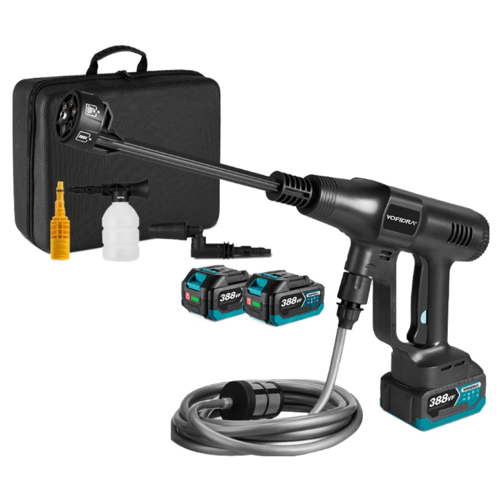 YOFIDRA 3단 조절 무선 고압세척기 휴대용 물총 정원 가정용 74,000원