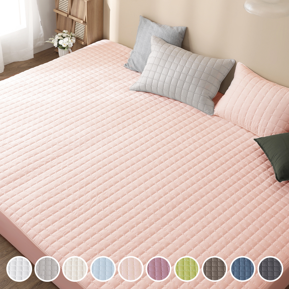 아이닉스 순면 누빔 패밀리침대 매트리스 커버 47,610원