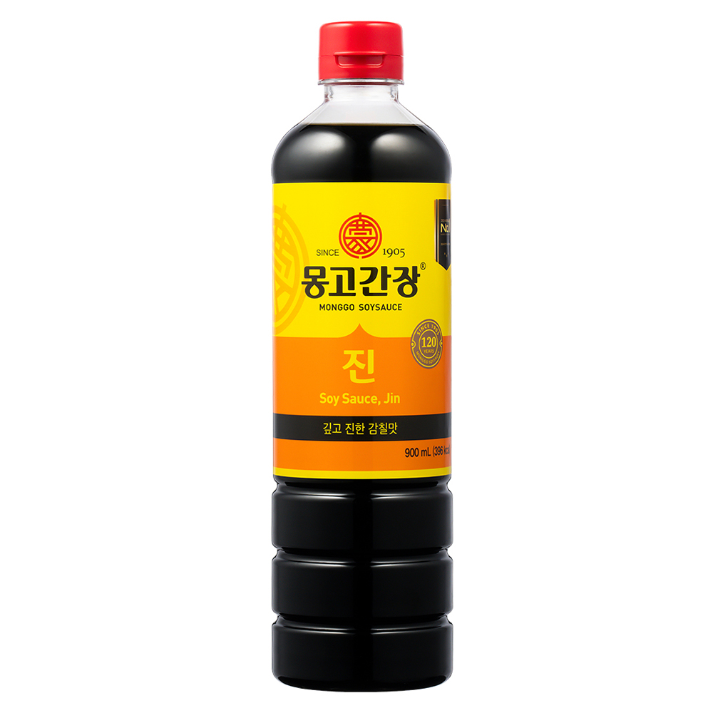 몽고식품 몽고간장 진, 900ml, 1개 3,410원