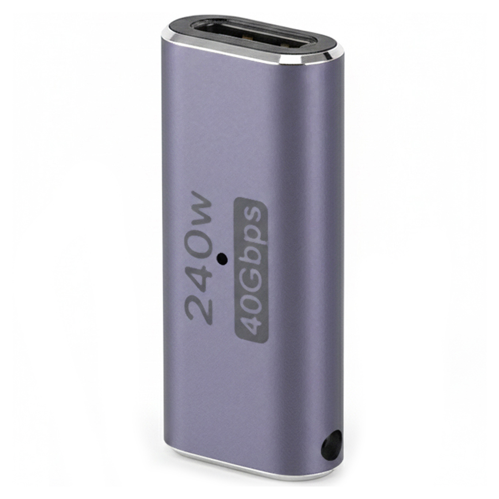 YTEK 240W 40Gbps 8K OTG USB4 Gen3x2 C타입 일자 F/F 연장 젠더 3,200원