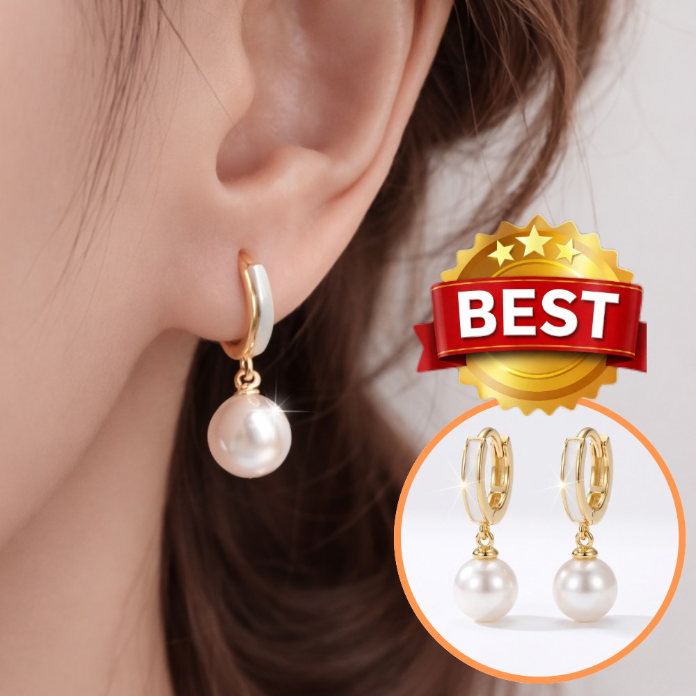 라핀다 영롱 진주 귀걸이 13,000원