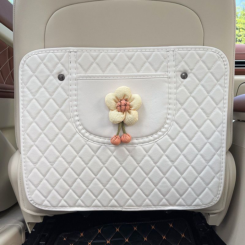 크로니클 차량용 하프 킥매트 뒷좌석 시트커버 선플라워, 1개, 혼합색상 9,230원