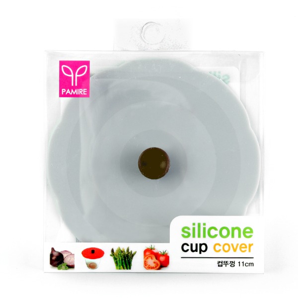 파미레 국산 실리콘 컵뚜껑 11cm 컵커버 친환경 무독성 5,980원