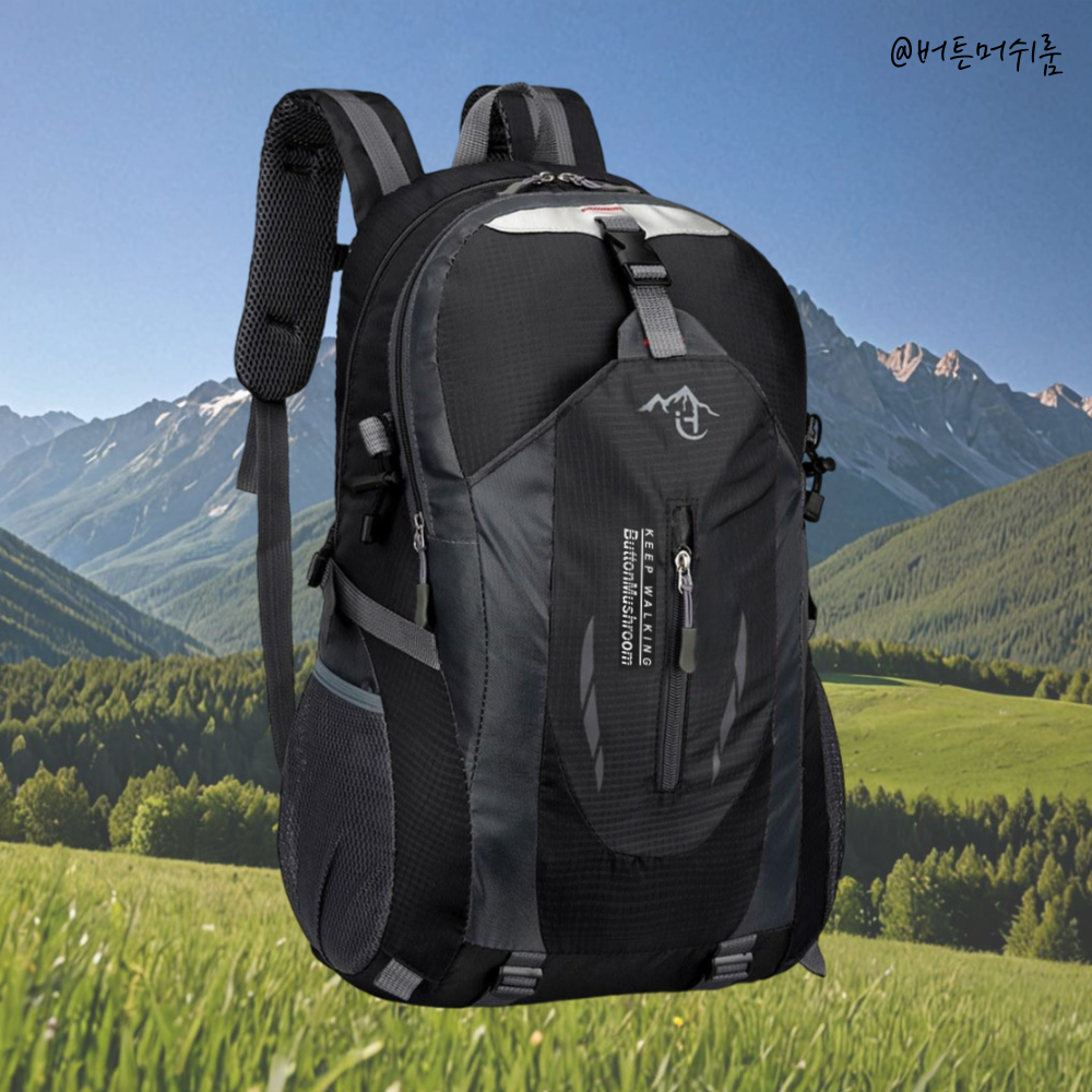 버튼머쉬룸 초경량 대용량 40L 등산가방 남자 여성 배낭 백팩 19,890원