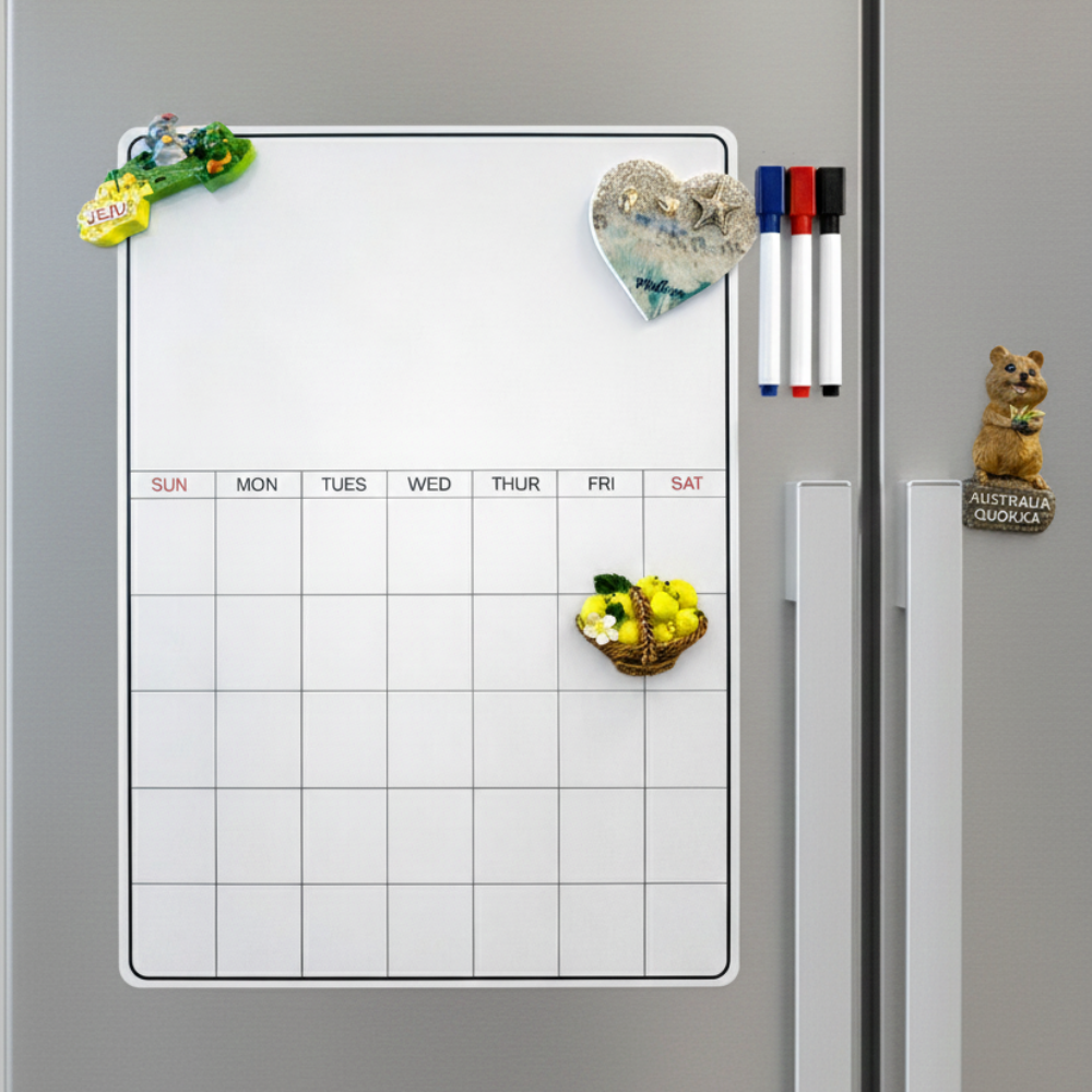 모노셀렉 자석 메모보드 냉장고 달력 + 마카펜 3P 세트 9,800원