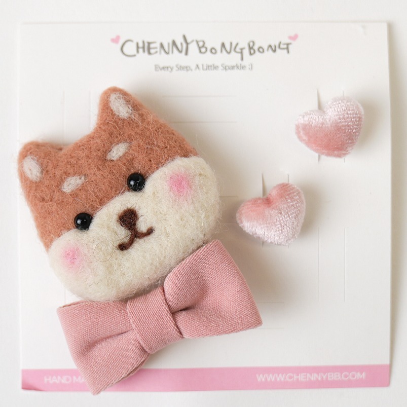 채니봉봉 펠트 DIY 팩 겨울 슈즈 파츠 4종 세트 8,820원