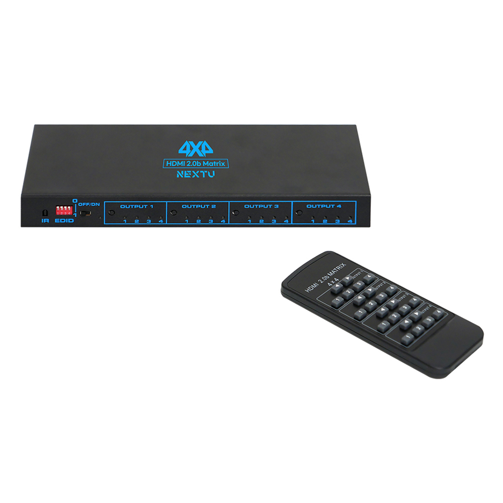 넥스트유 4x4 HDMI2.0 매트릭스 스위치 매우드 4344UHDM 136,500원