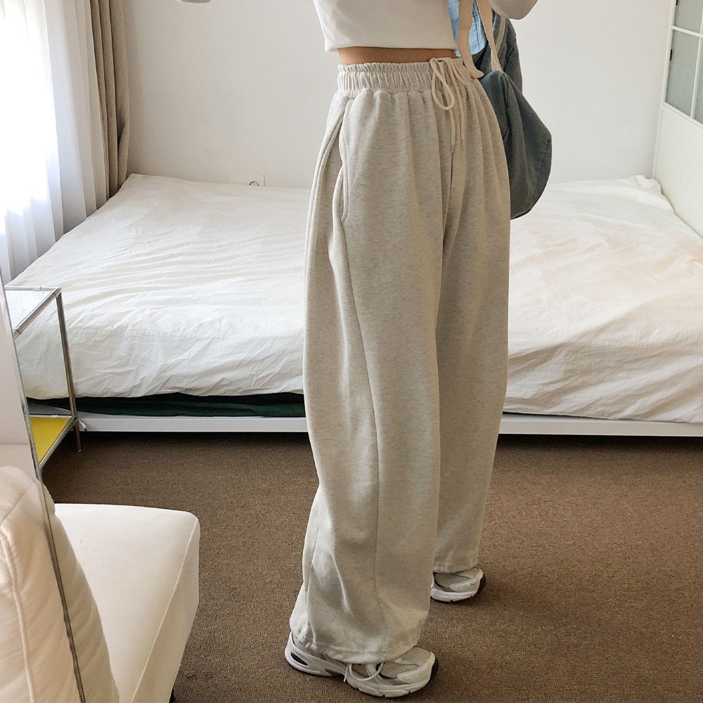 국내생산 *사계절* 사이드핀턱 스트링팬츠 벌룬팬츠 남녀공용 빅사이즈 트레이닝팬츠 사계절 팬츠 (조거/와이드 밑단스트링) 26,910원