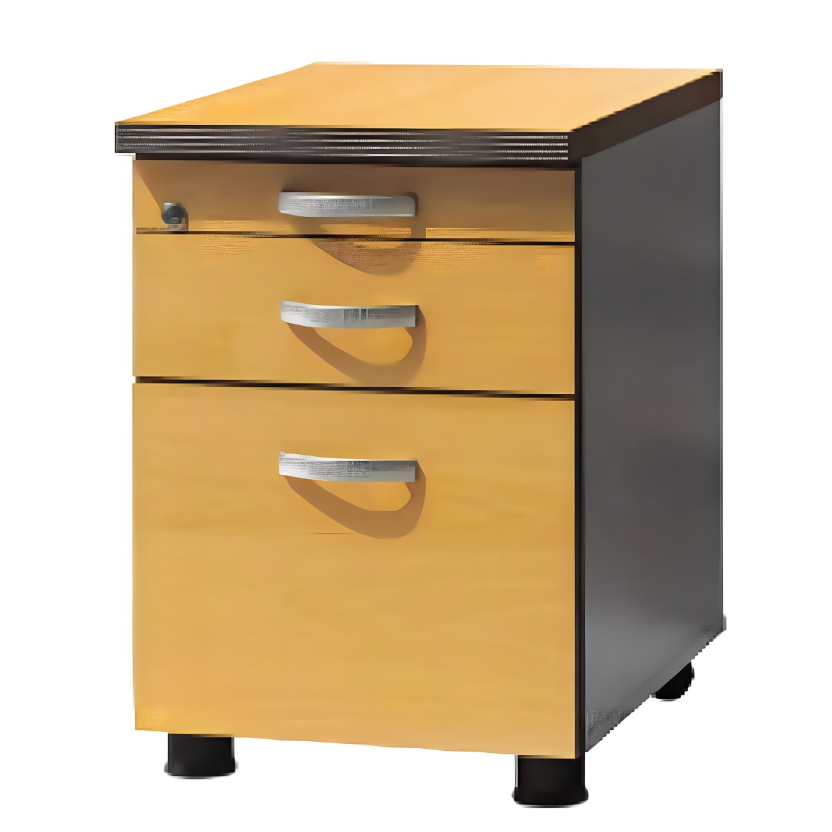 [무료배송] 사무용 고급 펜 목재서랍 단레일 이동서랍장 사무실 3단 책상서랍장 65,900원