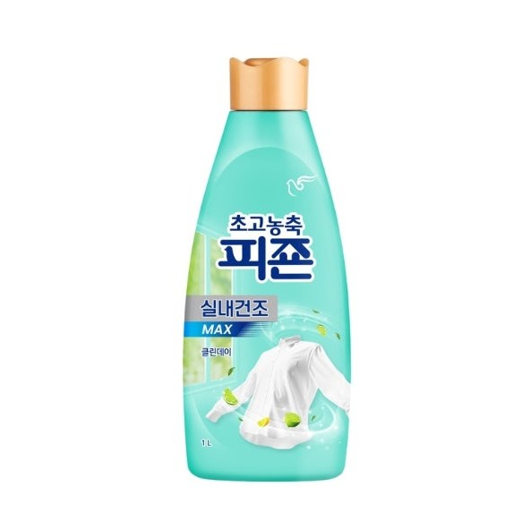 피죤 초고농축 실내건조 클린데이 용기, 4개, 1L, 현재가 18,630원