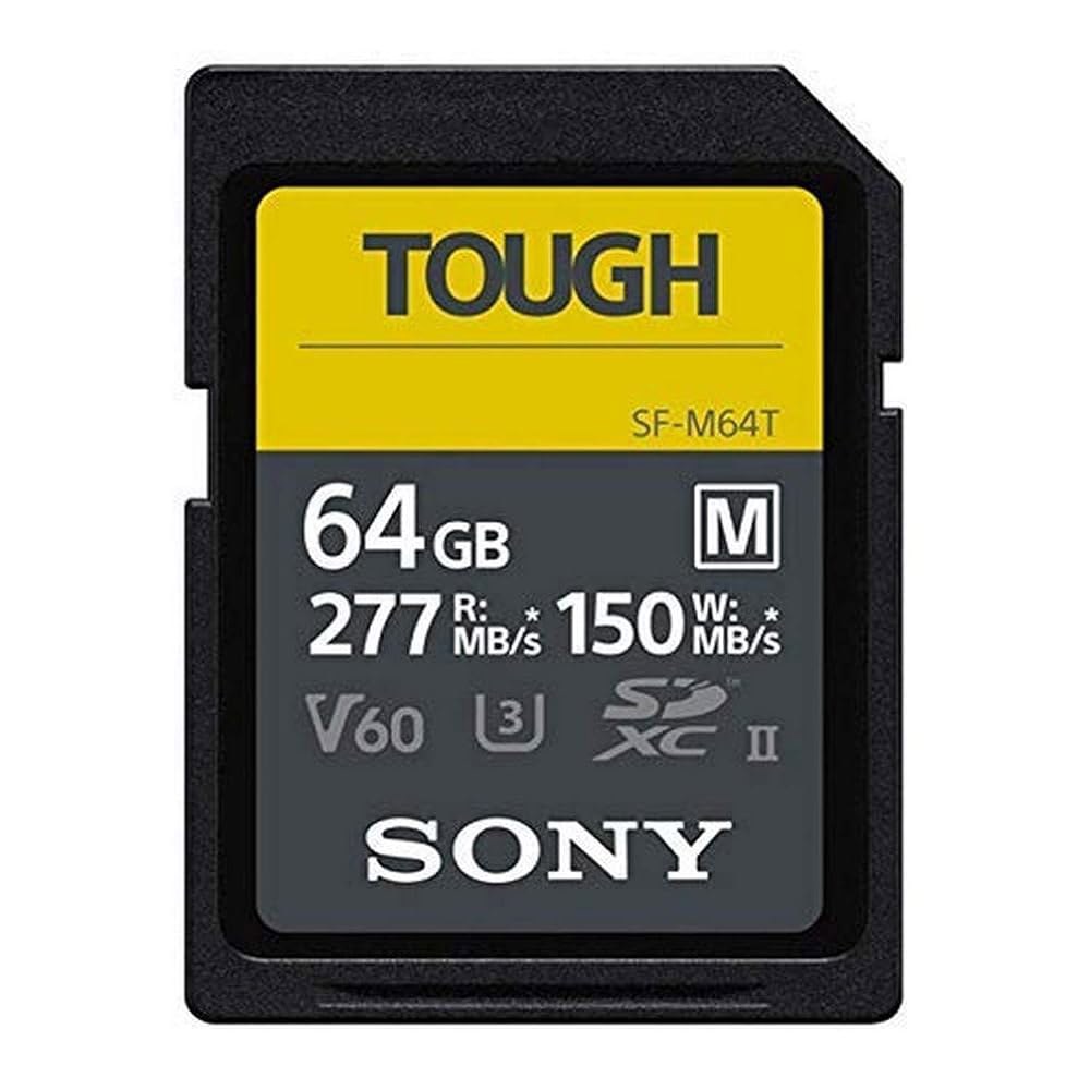 Sony TOUGHM series SDXC UHSII Card 64GB V60 CL10 U3 Max R277MB/S W150MB/S SFM64T/T1 135,500원