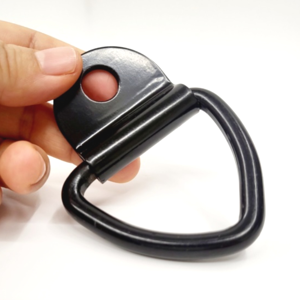 무거한 하중엔 대형 스텐 삼각 고리 줄 연결 홀더 견인 토우 고리 링 후크 towing 4,600원