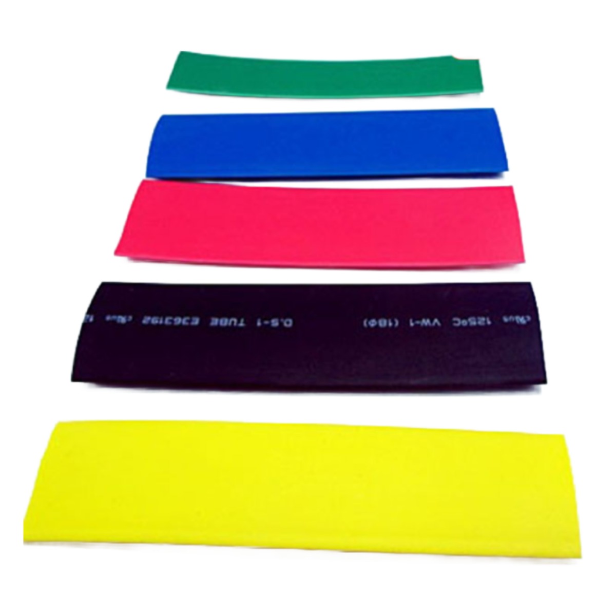 컷팅판매 열수축튜브 투명수축튜브 1mm 부터 90mm 7가지, 1개, 황색 25mm(25파이)-1M 1,400원