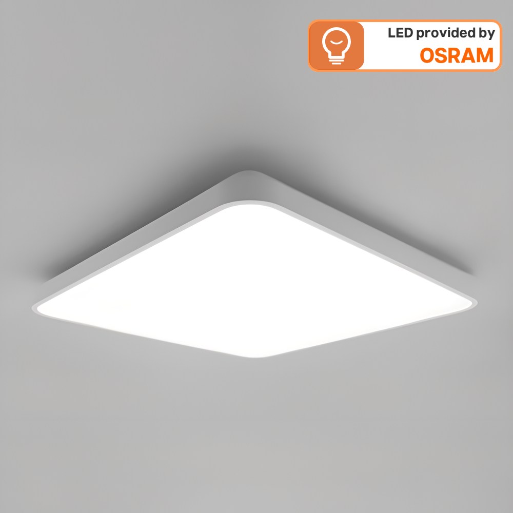 오스람 국산 LED 뉴 심플 방등 조명 플리커프리 60W AS 2년 (설치설명서 포함 ) 17,900원