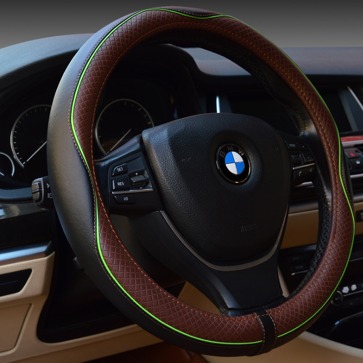 조군컴파니 화물차 4.5톤 5톤 현대 메가트럭 핸들커버 450mm 고급 소가죽 인체공학 40,900원