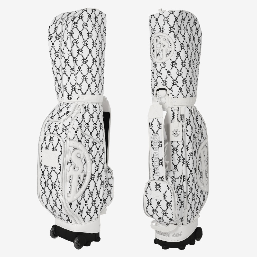 페르시안캣 헥사곤 서클 휠 골프 캐디백 025 화이트 770,000원