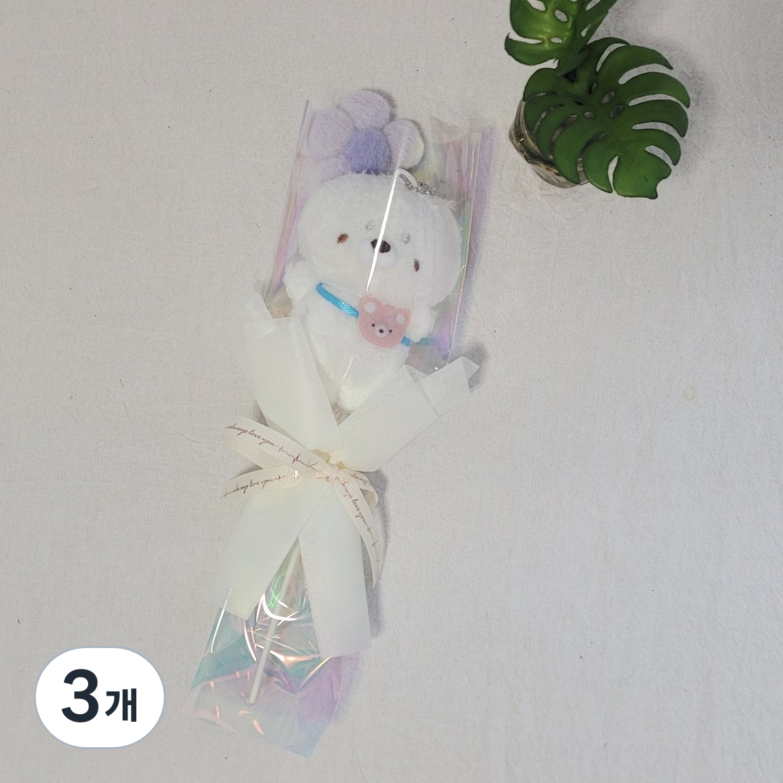 인형키링꽃다발 유치원꽃다발 졸업식 수료식 인형키링 재롱잔치 한송이, 3개, 물개 26,720원