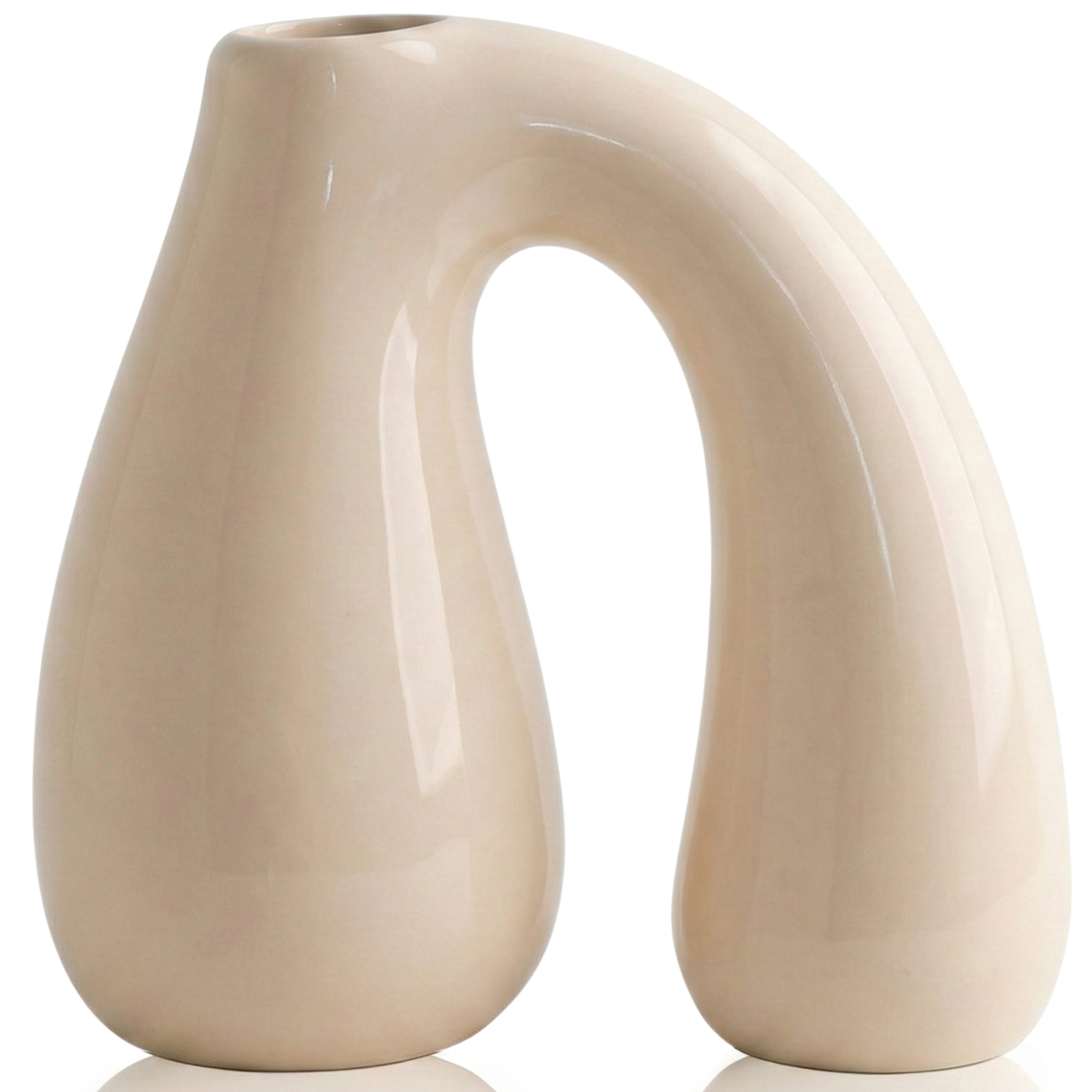 조형 화병 인테리어 소품 북유럽 감성 세라믹 화병 장식 PROBENEX, 화이트 39,900원