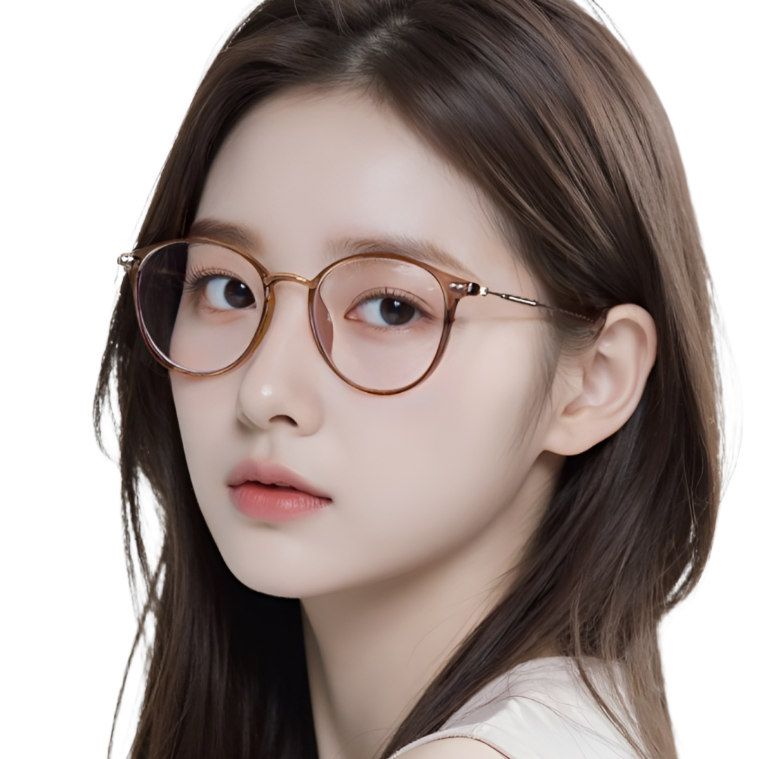 단비상자 여성용 안경테 독서 휴대용 블루라이트 차단 뿔테 안경 15,900원