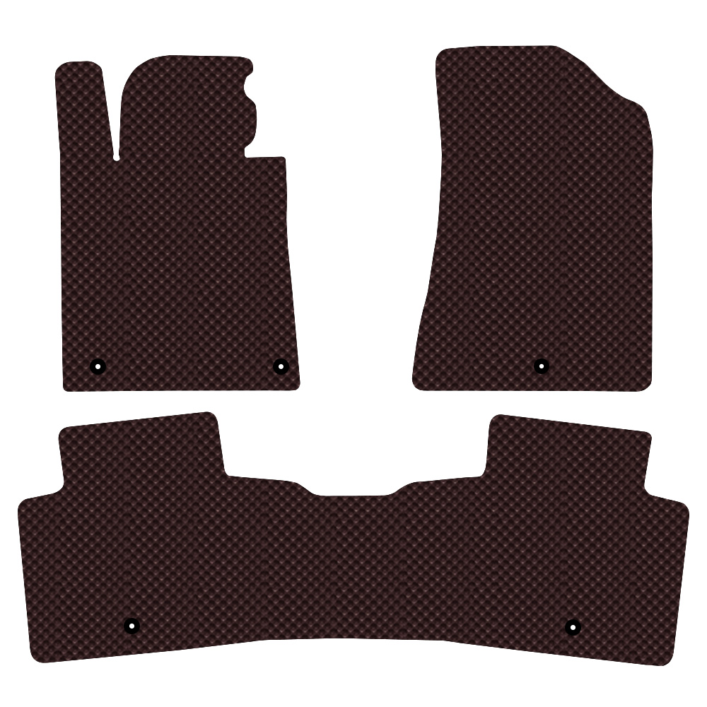 DXSOAUTO 디올뉴 그랜저 GN7 전용 3D 엠보싱 차세대 고무매트 1열2열 세트, 브라운, 28_3 디올뉴그랜저GN7 LPG 59,000원