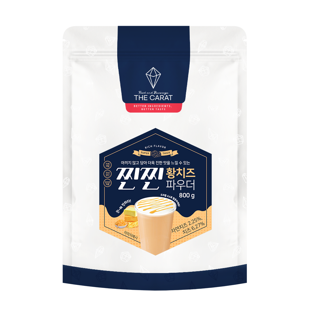 더캐럿 찐찐 황치즈 파우더 800g 11,780원