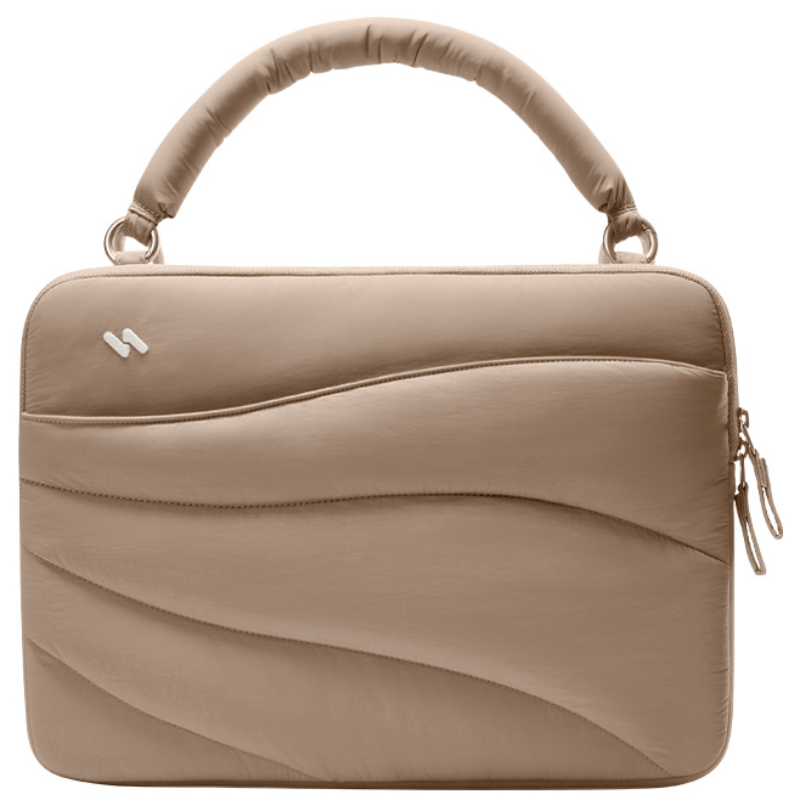 Inateck13-14 인치 맥북/서피스 전용 초경량 파우치 (280g) + 어깨끈 탈부착 가능, 3WAY 휴대 방식, 라떼 32,000원