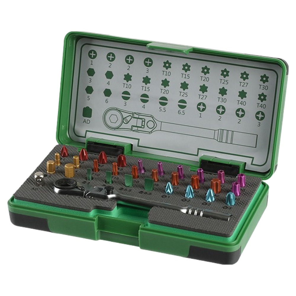 썬키 컬러 미니라쳇 세트 6.35mm SBR-32CS, 1세트 42,000원