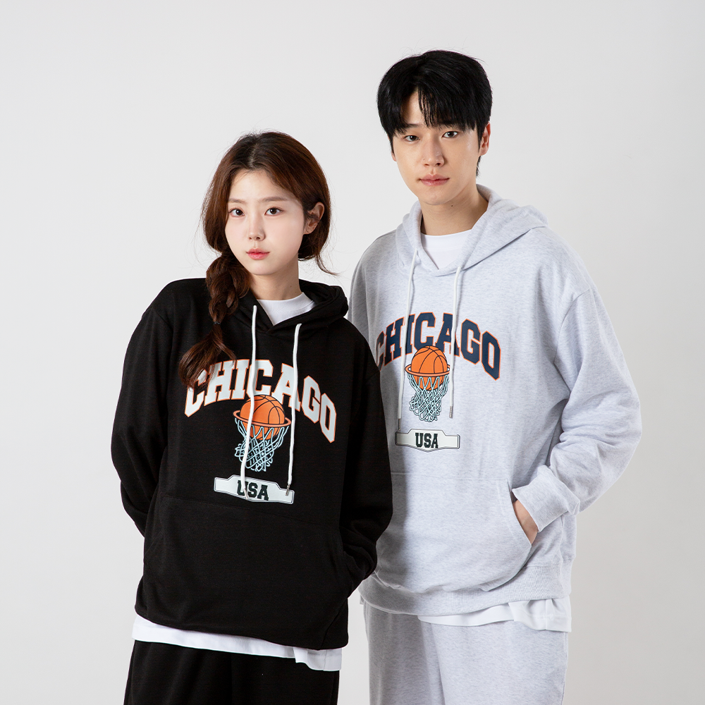 시카고 농구 후드티 조거팬츠 세트 색상 4종 상하의세트 후드셋업 편한 오버핏 루즈핏 긴바지 프린팅 빈티지 커플티 데일리 남자 여자 남녀공용 52,800원