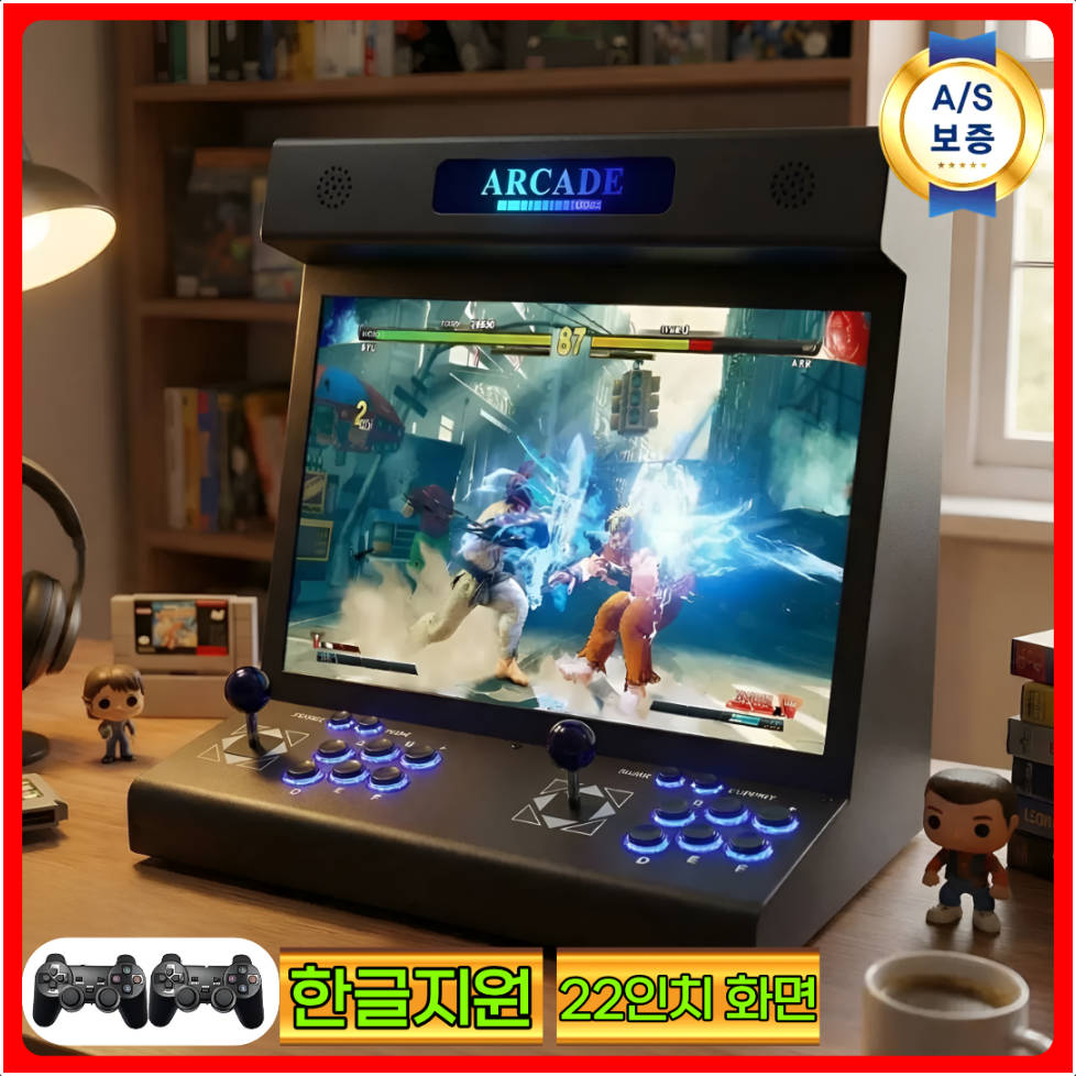 플레이 오락실 게임기 한글어 지원 3D 게임 고전 오락기 레트로 22인치, 플레이 3D 397,000원