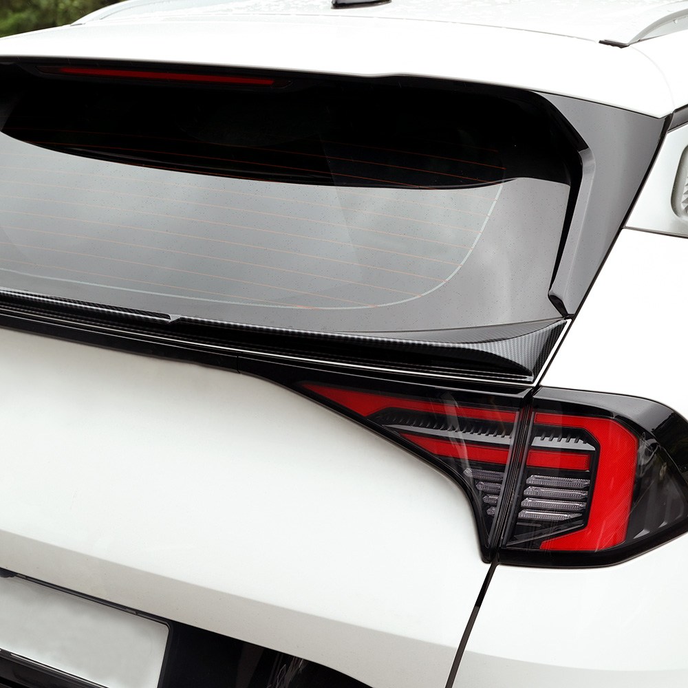 영카클럽 2025 스포티지 페이스리프트 호환 리어 스포일러 카본 몰딩, 유광 카본 96,000원