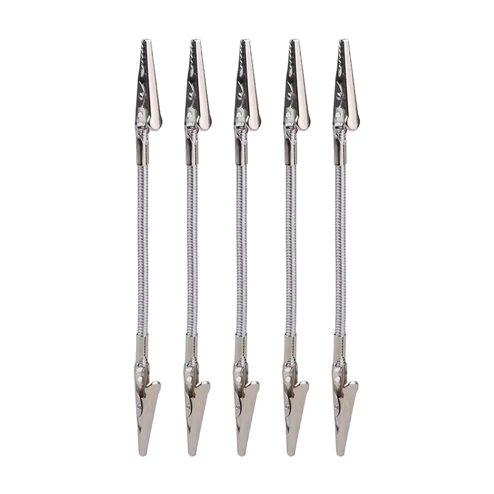 러너즈 스테인레스 나선형 와이어 모기향 홀더 집게 5개입 세트, 18cm 4,300원