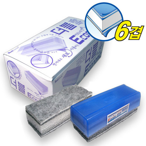 (유미) 더블 이코노믹 화이트보드 지우개 10개입X1갑, 1개 11,900원