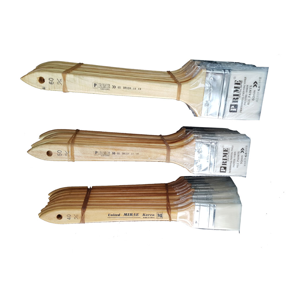 고급 아크릴인조모 백붓 하얀털 40mm 50mm 60mm 3종세트 10개씩 총 30개  페인트 붓 페인트브러쉬 부드러운 털 수성 유성 페인트붓 붓자국이 적은 붓 64,700원